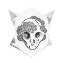 Introvert extrovert tattoo design idea