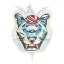 Panther tattoo design idea