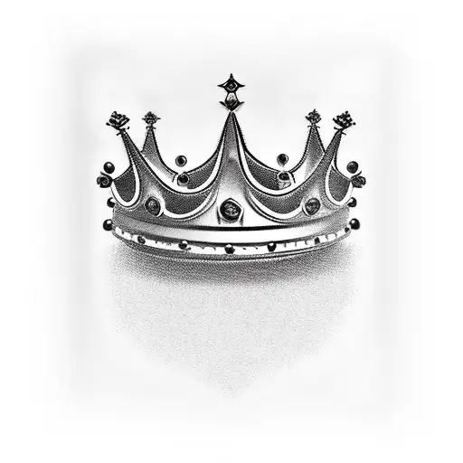 King's Crown tattoo design idea