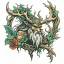 leshy tattoo design idea