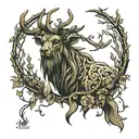 leshy tattoo design idea
