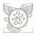 Cursed seal of heaven tattoo design idea