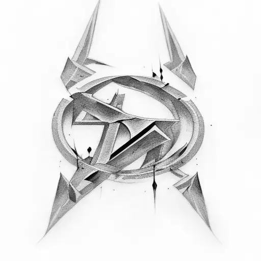 "pain" letters tattoo design idea