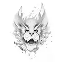 Comedy tattoo design idea