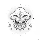 Comedy tattoo design idea