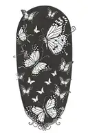 butterfly   tattoo design idea