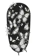 butterfly   tattoo design idea