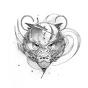 fisher tattoo design idea