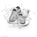 sneakers tattoo design idea
