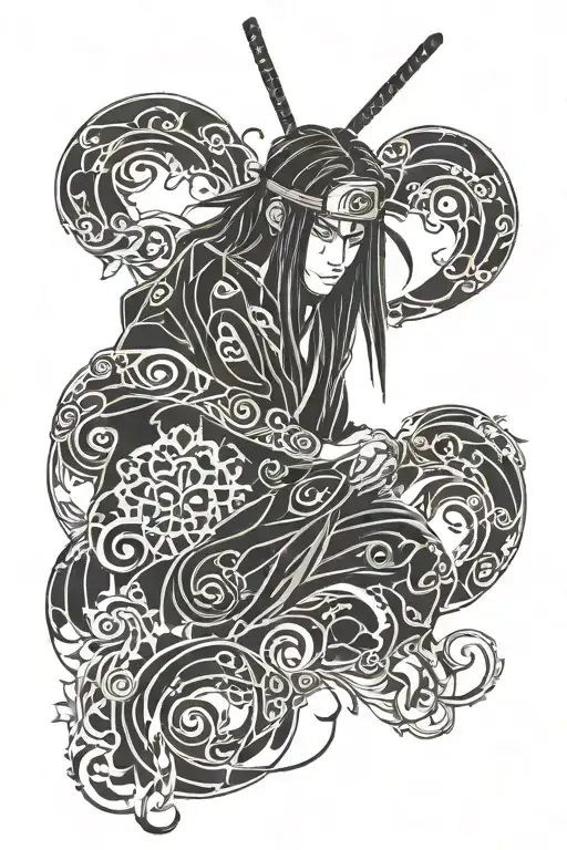 Itachi tattoo design idea