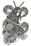 Itachi tattoo design idea