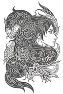 Itachi tattoo design idea