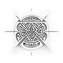 elder futhark  tattoo design idea