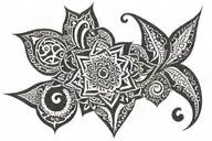 henna tattoo tattoo design idea