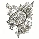 "as long as i know the shape of my soul i'll be alright" tattoo design idea