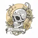 "as long as i know the shape of my soul i'll be alright" tattoo design idea