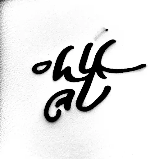 tattoo with the name ‘Tasha’ with the dates ‘1995-2016’ underneath in a smaller font tattoo design idea