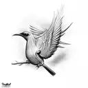 turpial bird venezuela tattoo design idea