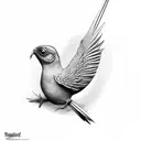 turpial bird venezuela tattoo design idea