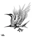 turpial bird venezuela tattoo design idea