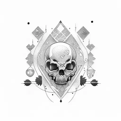 Ogni anima gusterà la morte, tattoo design idea
