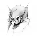 Ogni anima gusterà la morte, tattoo design idea