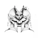 alice in wonderland tattoo design idea