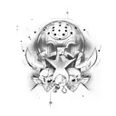 handball player tattoo design idea