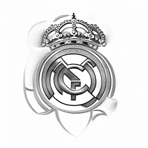 Real Madrid tattoo design idea