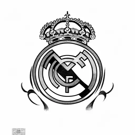 Real Madrid tattoo design idea