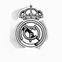 Real Madrid tattoo design idea
