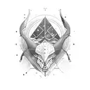 Artemis and Apollo tattoo design idea