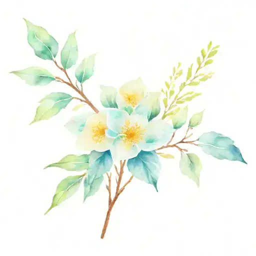 growth love and struggle tattoo design idea