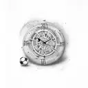 sand clock,cry,soccerball,number 13,unlucky,tryagain,travel,musice notes tattoo design idea
