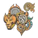 lords mobile africa tattoo design idea
