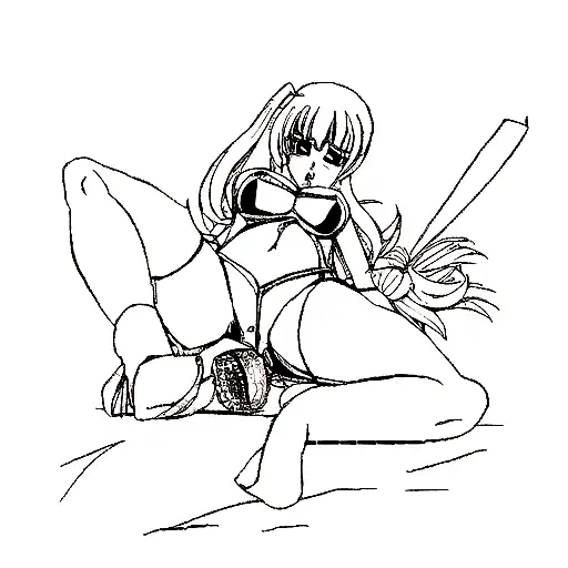 whore tattoo design idea