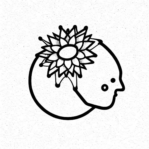 mental health tattoo design idea