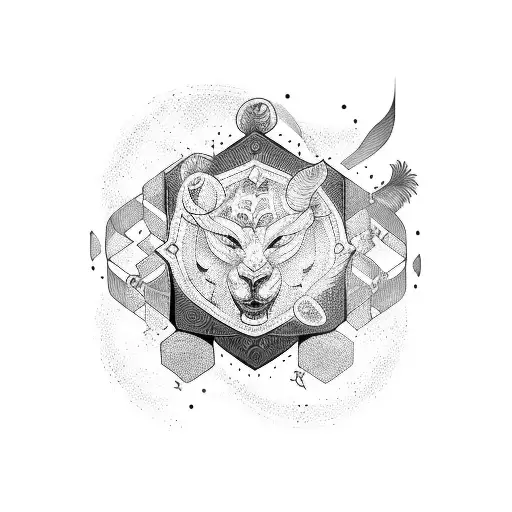 Mar y sol tattoo design idea