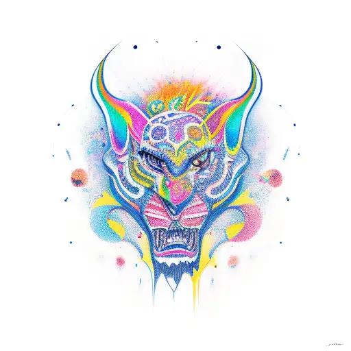 Mar y sol tattoo design idea