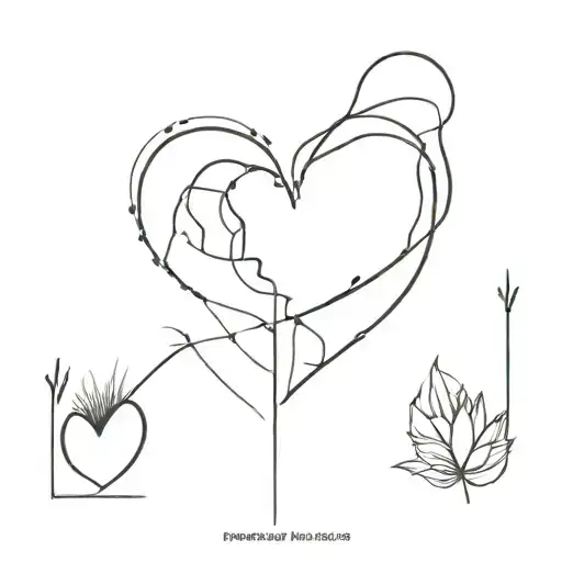 things fall apart and time breaks your heart  tattoo design idea