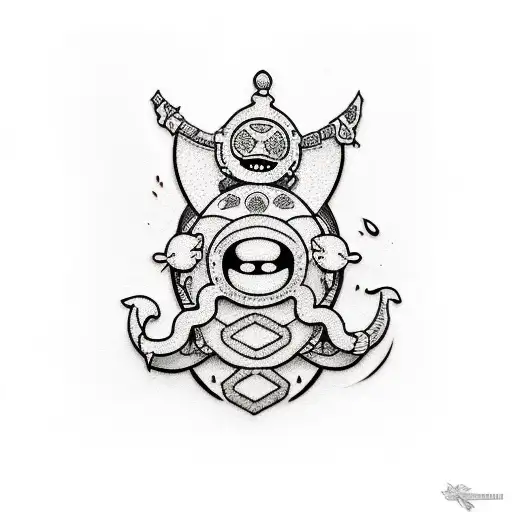 Adventure time tattoo design idea