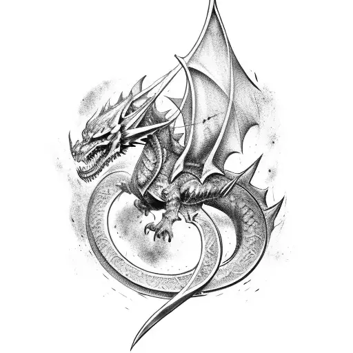 Berserk Dragonslayer Sword  tattoo design idea