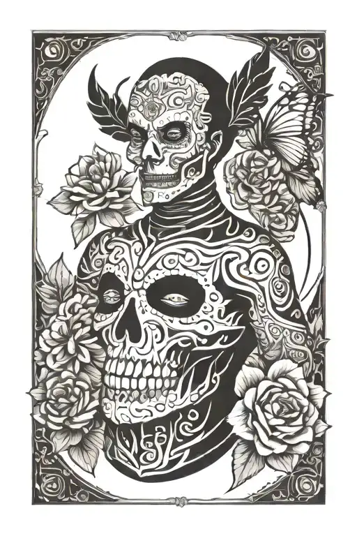 The Master and Margarita tattoo design idea