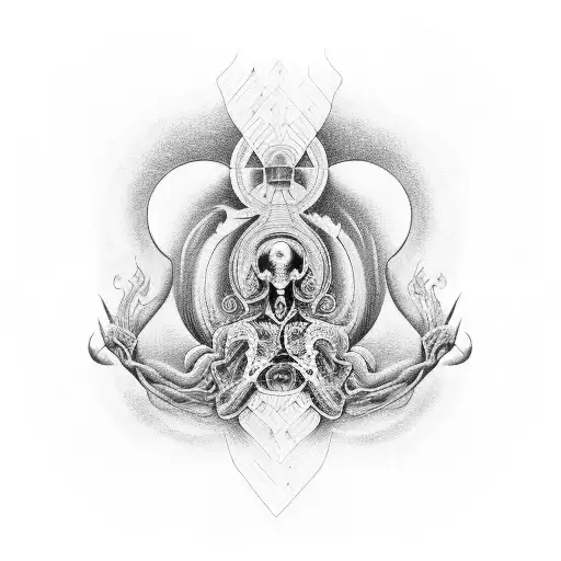 in utero nirvana tattoo design idea