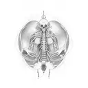 in utero nirvana tattoo design idea