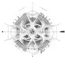 Science time evolution future tattoo design idea