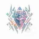 horizon zero dawn forearm tattoo design idea