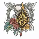 Yahweh always tattoo design idea