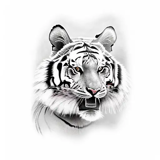 bali tiger tattoo design idea