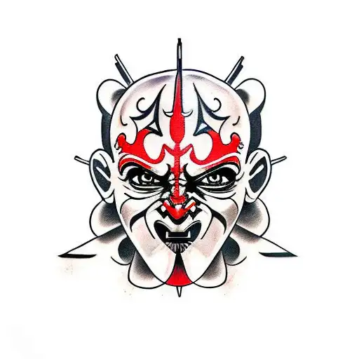 Darth Maul tattoo design idea